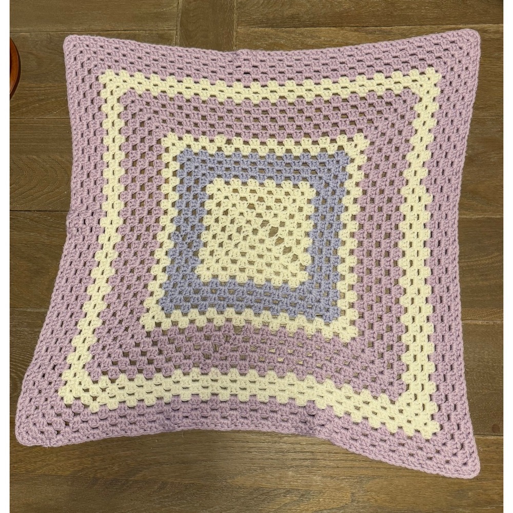 Handmade Granny Square baby blanket